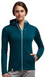 Термокофта жіноча Icebreaker Cascade LS Zip stripe WOMEN night overdye/glacier, XS
