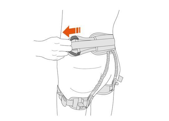 Нижня страхувальна система Petzl Tetrax