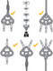 Rigging plate Singing Rock Rigging Plate 3/5 black
