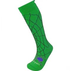 Thermal children's socks Lorpen SKS T2 Кid’s Merino Ski spidey green КS