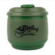 Foldable silicone mug with lid Tramp 350 ml olive, UTRC-082-olive