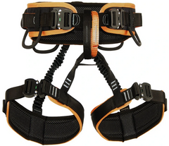 Seat harness Rock Empire Belt Equip Lock black, CUE022.977-0234D0008000, XS-M (waist circumference 70-110 cm)