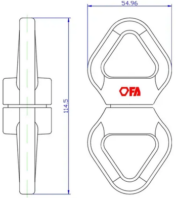 Вертлюг First Ascent Rotor Plus, FA 8112 00 01