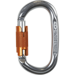 Carabiner Climbing Technology Pillar WG grey / silver / orange, 2C46400ZPE