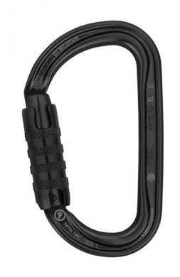 Carabiner Petzl Am'D TRIACT-LOCK black, M34A TLN