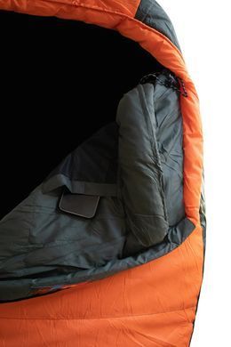 Спальник Tramp Boreal Regular orange/grey правий