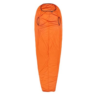 Sleeping bag liner with arm holes ROCK FRONT Comfort S orange