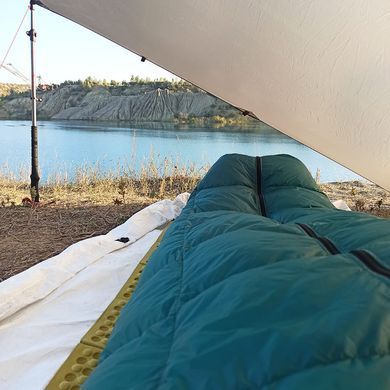 Sleeping bag ROCK FRONT 150 Cube UL Bag L Medium navy blue