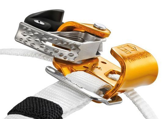 Затискач ножний Petzl Pantin на ліву ногу