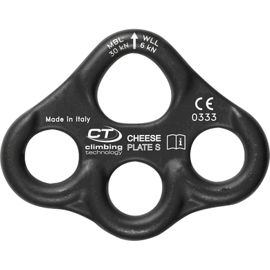 Такелажна пластина Climbing Technology Cheese Plate S black