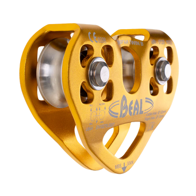 Блок-ролик подвійний на двох вісях Beal Transf'Air Twin B, BMPTB