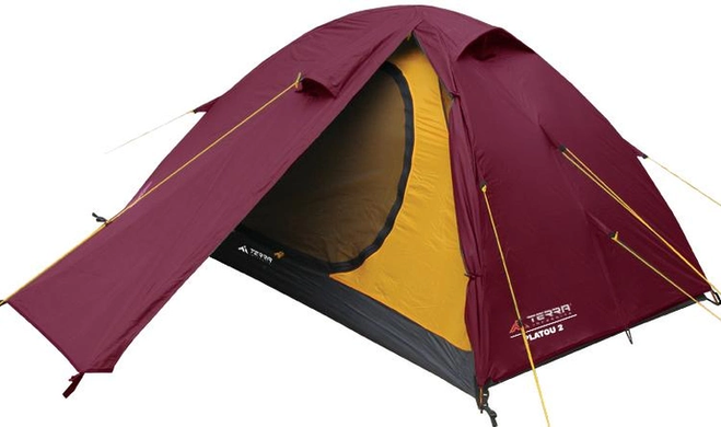 Tent Terra Incognita Platou 2 Alu cherry, Ti Platou 2 Alu cherry