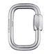 Rectangular rapid carabiner connector Singing Rock Maillon 7 mm, MR 7.0 СZ