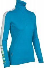 Термофутболка жіноча Icebreaker BF 260 Vertex Zip WOMEN gulf, M