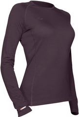 Термофутболка жіноча Icebreaker BF 200 Oasis Crewe WOMEN java, M