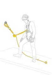 Self-insurance kit Petzl Asap Vertical Lifeline 10 m