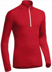 Термофутболка з довгим рукавом чоловіча Icebreaker BF 200 Oasis LS Half Zip MEN rocket/white L