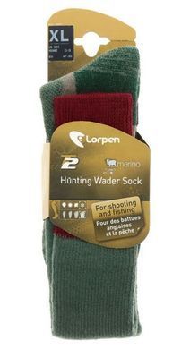 Термошкарпетки Lorpen HWS T2 Hunting Wader conifer/deep red M