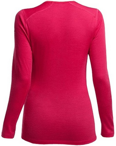 Thermal Long Sleeve T-Shirt for women Icebreaker BF 200 Chakra Zip WOMEN garnet S