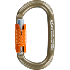 Carabiner Climbing Technology Pillar WG HC brown / silver / orange, 2C46400SYB