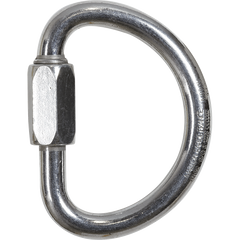 Semi-circular carbine connector &lsquo;Rapid&rsquo; Climbing Technology Q-link HM Steel, 3Q82310