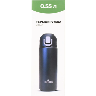 Thermal mug Tribe Urban 0,6 л black, T-DD-0013-black, black