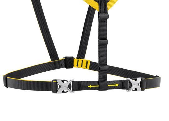 Chest harness for SRS techniques Petzl Sterno, C092AA00, UNI
