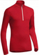 Термофутболка з довгим рукавом чоловіча Icebreaker BF 200 Oasis LS Half Zip MEN rocket/white L
