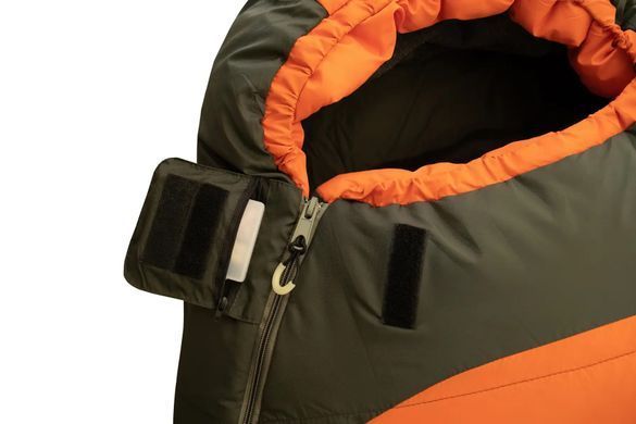 Sleeping bag Tramp Fjord Regular green/grey right