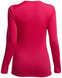 Thermal Long Sleeve T-Shirt for women Icebreaker BF 200 Chakra Zip WOMEN garnet S