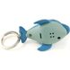 Keychain flashlight Munkees Dolphin LED blue, 1102-BL