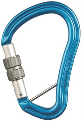 Carabiner Singing Rock Hector BC Screw blue, SR K0114EC00