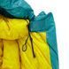 Sleeping bag ROCK FRONT 1000 3D L Long turquoise with mustard