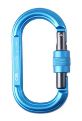 Carabiner First Ascent Ovalon light blue, FA 7007 03