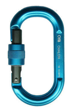 Карабін First Ascent Ovalon light blue, FA 7007 03