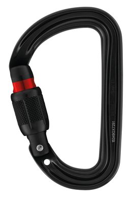 Carabiner Petzl Sm'D SCREW-LOCK black, M39A SLN