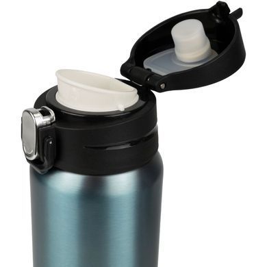 Thermal mug Tribe Motion 0,36 л, aqua, T-DD-0014-aqua, black