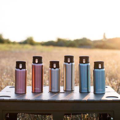 Thermal mug Tribe Motion 0,36 л, aqua, T-DD-0014-aqua, black