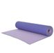 Mat for fitness and yoga TPE+TC 6 mm, yogaTPE+TC 6 purple-lilac, Lilac