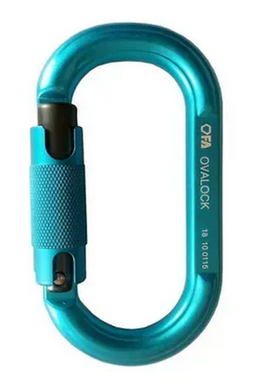 Карабін First Ascent Ovalock grey, FA 7008 04