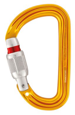 Карабін Petzl Sm'D SCREW-LOCK yellow , M39A SL