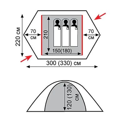 Tent Tramp Rock 2 (V2), TRT-027