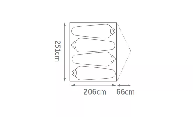 Tent Kelty Discovery Late Start 4, 40820819