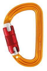 Carabiner Petzl Sm'D TWIST-LOCK yellow, M39A RL