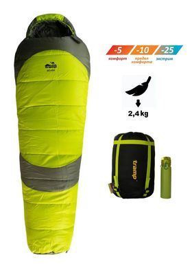 Спальник Tramp Rover Regular olive/grey правий