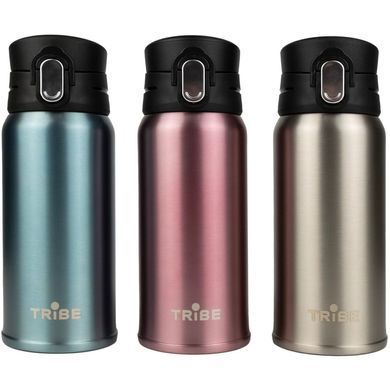 Thermal mug Tribe Motion 0,36 л, pink, T-DD-0014-pink, black