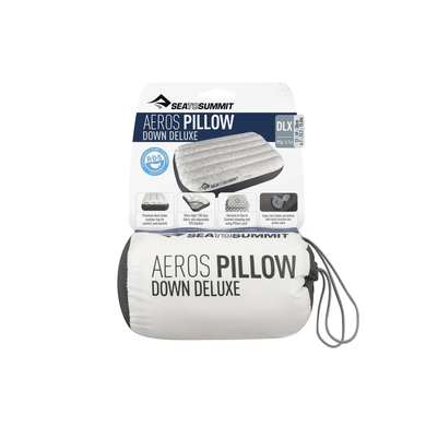 Inflatable pillow Sea To Summit Aeros Down Pillow Deluxe grey