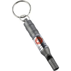 Keychain-whistle Munkees Emergency Whistle grey