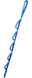 Daisy chain type lanyard First Ascent Chain-B 110 cm greenb
