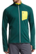 Термокофта чоловіча Icebreaker Atom LS Zip Hood MEN pine/chartreuse/white, S
